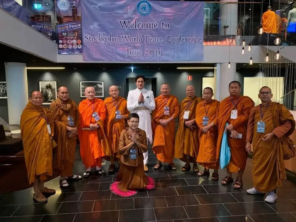 Buddhist Sangha gathering documented in the Buddhaguna Buddhist Temple archive