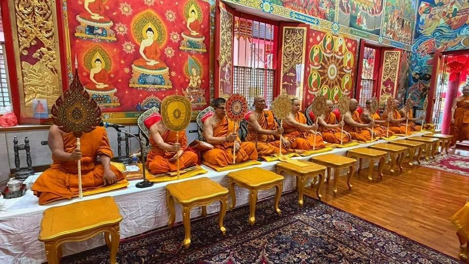 Buddhist rite at Buddhaguna Buddhist Temple